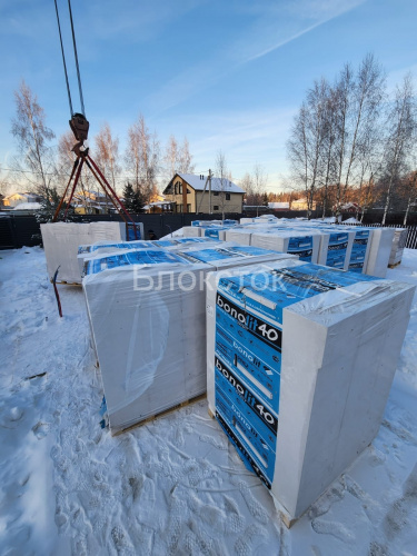 Газобетонные блоки Бонолит Малоярославец D500 625х250х125 перегородочные