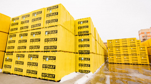 Газобетонные блоки Istkult Егорьевск D500 625х400х250 стеновые
